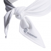 adidas Stirnband Tie Aeroready #22 - feuchtigkeitsabsorbierend AEROREADY - weiss Herren - 1 Stück